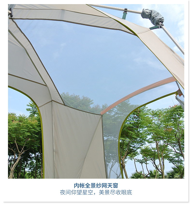 Cheap Goat Tents ZHUOAO 5 8 Person Professional Use Quick Automatic Open Aluminum Poles Tent Double Layer Waterproof Windproof Camping Tent Tents 